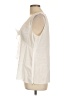 Tahari 100% Polyester Ivory Sleeveless Blouse Size L - photo 5