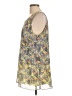 CAbi 100% Polyester Yellow Sleeveless Blouse Size L - photo 5