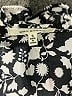 Max Studio Floral White Black Casual Dress Size S - photo 7