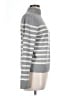 Vince. Stripes Gray Wool Pullover Sweater Size M - photo 4