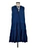 Max Studio Blue Casual Dress Size S - photo 1
