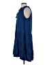 Max Studio Blue Casual Dress Size S - photo 5