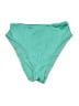 CUUP Solid Teal Swimsuit Bottoms Size Sm (2) - photo 1