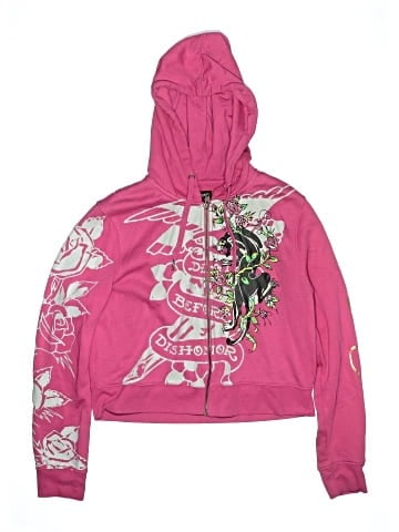Ed Hardy Zip Up Hoodie (view 1)