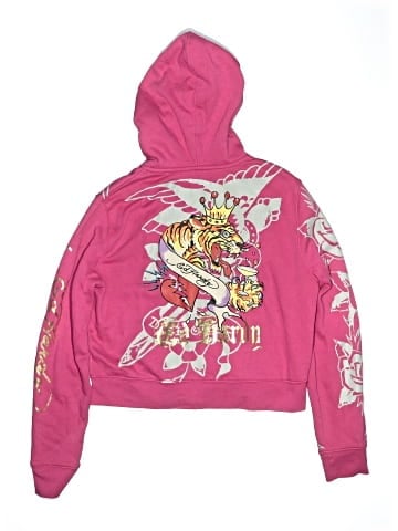 Ed Hardy Zip Up Hoodie (view 2)