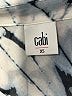 CAbi 100% Polyester Print Gray Casual Dress Size XS - photo 7