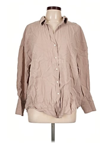 Only Long Sleeve Button-Down Shirt (view 1)