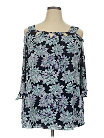 Catherines 3/4 Sleeve Blouse (view 1)