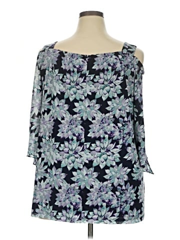 Catherines 3/4 Sleeve Blouse (view 2)