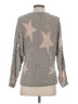 Chelsea & Theodore Stars Silver Pullover Sweater Size S - photo 2