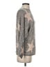Chelsea & Theodore Stars Silver Pullover Sweater Size S - photo 4