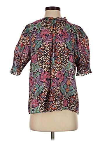 Liberty Art Fabrics for J.Crew Short Sleeve Blouse (view 1)