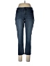 Jennifer Lopez Solid Blue Jeans Size 10 - photo 1