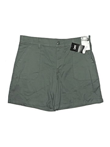 Lee Khaki Shorts (view 1)