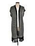Chico's 100% Acrylic Print White Black Cardigan Size L - photo 1