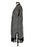 Chico's 100% Acrylic Print White Black Cardigan Size L - photo 5