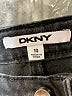 DKNY Solid Blue Jeans Size 10 - photo 3