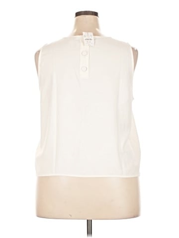 J.Crew Factory Store Sleeveless Blouse (view 2)