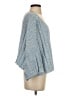 Free People Tweed Blue Pullover Sweater Size S - photo 4
