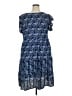 Max Studio Paisley Blue Casual Dress Size 2X - photo 2