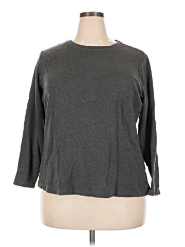 Isaac Mizrahi LIVE! Long Sleeve T-Shirt (view 1)