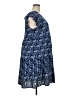 Max Studio Paisley Blue Casual Dress Size 2X - photo 4