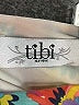 Tibi Orange Short Sleeve Blouse Size S - photo 7