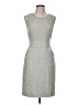 J.Crew 100% Polyester Gray Casual Dress Size 6 - photo 1