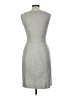 J.Crew 100% Polyester Gray Casual Dress Size 6 - photo 2
