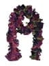 Unbranded Floral Purple Scarf One size - photo 1