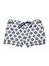 Vineyard Vines Print White Blue Shorts Size 4 - photo 1
