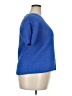 Nicole Miller Artelier 100% Polyester Blue Pullover Sweater Size 2X - photo 4