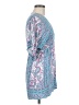 Renee C. 100% Rayon Blue Kimono Size M - photo 4