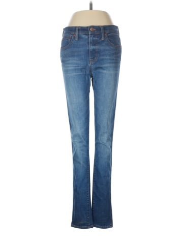 Madewell Tall 9" Mid-Rise Skinny Jeans in Patty Wash (view 1)