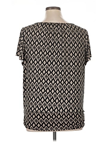 AB Studio Short Sleeve Blouse (view 2)