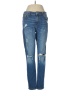 H&M Hearts Blue Jeans Size 8 - photo 1