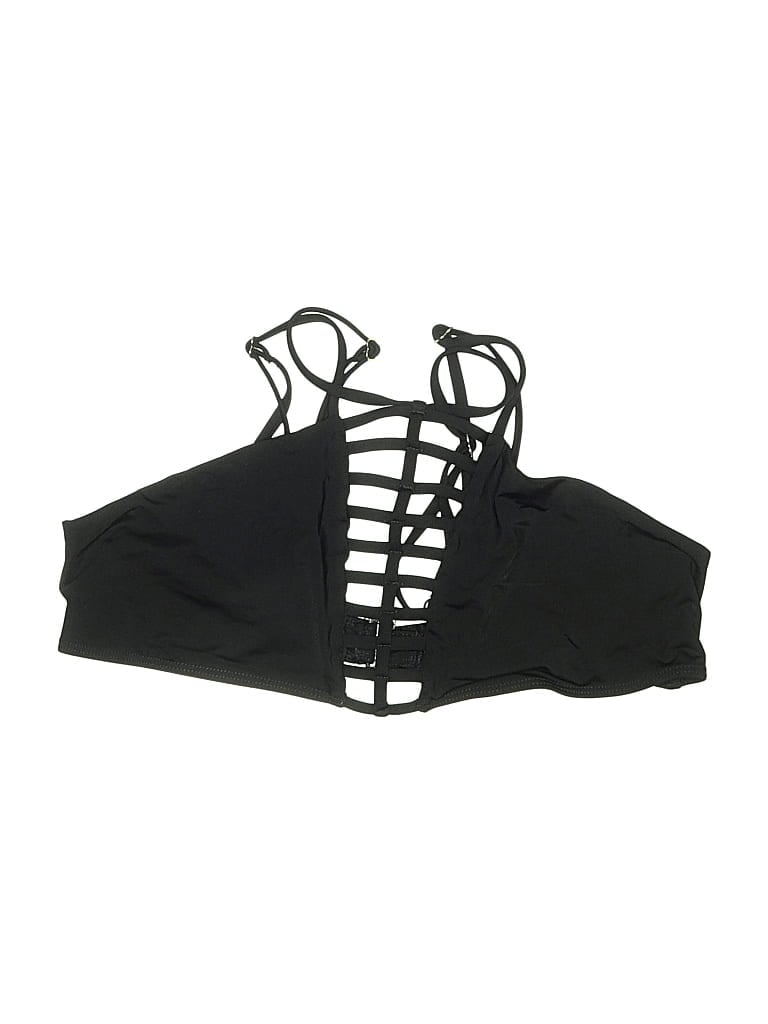 Pre-owned Beach Riot Swimsuit Top Black Swimwear