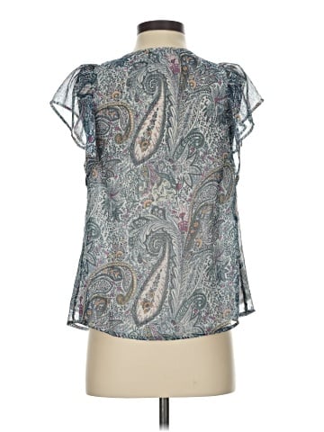 Lucky Brand Short Sleeve Blouse (view 2)