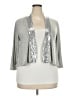 George Silver Kimono Size 2X - photo 1