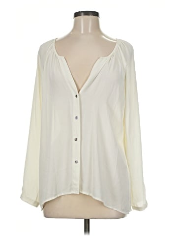 Olivaceous Long Sleeve Blouse (view 1)