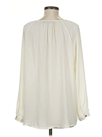 Olivaceous Long Sleeve Blouse (view 2)
