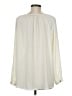 Olivaceous 100% Polyester Ivory Long Sleeve Blouse Size M - photo 2