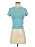Cotton On Teal Short Sleeve Turtleneck Size S - photo 1