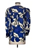 Veronica Beard Blue 3/4 Sleeve Silk Top Size 0 - photo 2