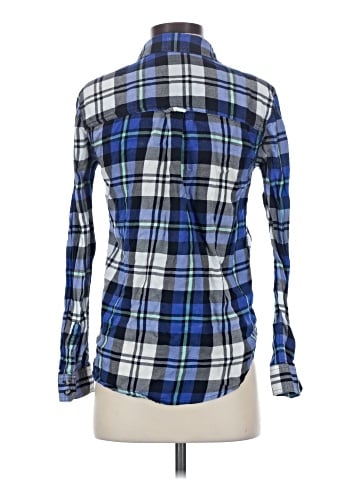 American Eagle Outfitters Long Sleeve Button-Down Shirt (view 2)