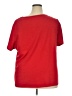 Croft & Barrow Red Short Sleeve Top Size 2X - photo 2