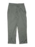 Lands' End 100% Polyester Solid Gray Casual Pants Size 10 - 12 - photo 2