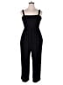 Isabel Solid Black Jumpsuit Size XL - photo 1