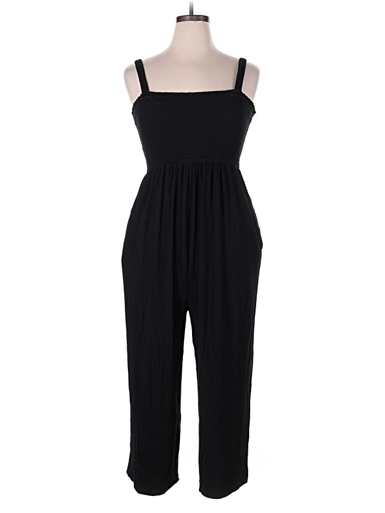 Pre-owned Isabel Jumpsuit In Black