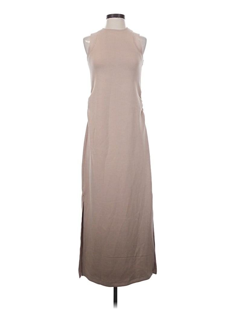 Pre-owned Member's Mark Casual Dress In Tan